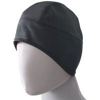 喜多 キャップ 透湿防風キャップ(裏起毛) ブレストーム ヘルメット対応 ブラック フリー NO3470-BK-F 1個 693-6484（直送品）