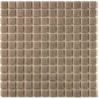 エービーシー商会 ABC モザイクタイル シーズン Aー135 ブラウニーグレー(20シート入り) 1箱 695-5940（直送品）