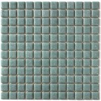 エービーシー商会 ABC モザイクタイル シーズン Aー155 モスグリーンライト(20シート入り) 1箱 695-6404（直送品）