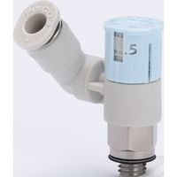 日本ピスコ PISCO スピードコントロータ ダイヤル付タイプ JSGS4-M5BW 1個 699-0775（直送品）