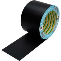 パイオラン 気密防水用テープ 片面タイプ(強粘着) 75mm×20m ブラック KM-30-BK 75MMX20M 1セット(24巻)（直送品）
