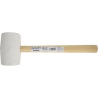 土牛産業 DOGYU 白いゴムハンマー 910g(2P) 01241 1丁 270-5200（直送品）