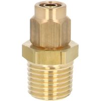 日本ピスコ PISCO チューブフィッティング ブラス締付継手 NKC0640-02 1セット(10個) 560-1582（直送品）