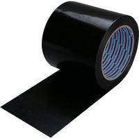 ダイヤテックス パイオラン 梱包用テープ 100mm×25m ブラック K-10-BK 100MMX25M 1セット(18巻)（直送品）