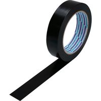 ダイヤテックス パイオラン 梱包用テープ 25mm×25m ブラック K-10-BK 25MMX25M 1セット(60巻) 567-0932（直送品）