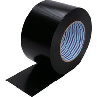 ダイヤテックス パイオラン 梱包用テープ 75mm×50m ブラック K-10-BK 75MMX50M 1セット(24巻) 567-0987（直送品）