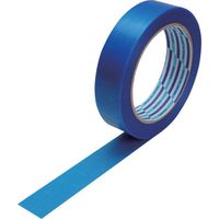 ダイヤテックス パイオラン 梱包用テープ 25mm×25m ブルー K-10-BL 25MMX25M 1セット(60巻) 567-0962（直送品）