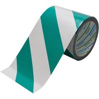 ダイヤテックス パイオラン 再帰反射テープ 100mm×10m ホワイト/グリーン RF-30-WG-100 1セット(5巻)（直送品）