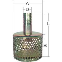 岩崎製作所 IWA 鉄製 ストレーナー(タケノコ継手) 50STT75SS 1個 510-2263（直送品）