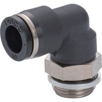 日本ピスコ PISCO チューブフィッティング エルボ チューブ外径:12mm ネジサイズ:G1/4 PL12-G2 1セット(10個)（直送品）