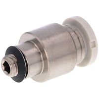 PISCO チューブフィッティング 六角穴付ストレート チューブ外径:4mm M5×0.8 クリーンルーム包装仕様 POC4-M5W（直送品）