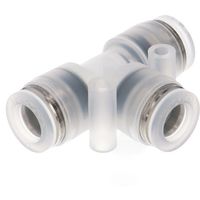 PISCO チューブフィッティング PP/SUS304 ユニオンティー チューブ外径:8mm シールゴム:FKM仕様 PPE8-F 1個（直送品）