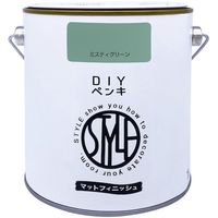 ニッペホームプロダクツ ニッぺ DIYペンキ マットフィニッシュ ミスティグリーン 1kg 4976124887475 1缶（直送品）