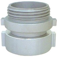 岩崎製作所 IWA 媒介金具 アルミ製 消防ネジ女(スロッター)×消防ネジ男(スロッター) 12NFM7565A-SS 1個（直送品）