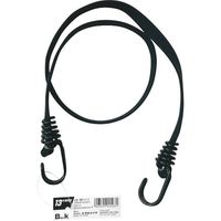 ユタカメイク ゴム フラットバンジー 13mm×800mm ブラック BF-812 1セット(5本) 573-0535（直送品）