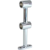 岩崎製作所 IWA 車両艤装部品 亜鉛製 支柱金具(中間支柱) 18TS210Z 1個 511-4153（直送品）