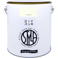 ニッペホームプロダクツ ニッぺ DIYペンキ マットフィニッシュ コットン 2kg 4976124887536 1缶 567-0078（直送品）
