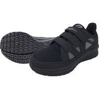 喜多 メッシュローカットマジックセーフティスニーカー 制菌・消臭 MG5760 ブラック 27.0 MG5760-BK-27.0 1足（直送品）