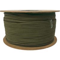 ユタカメイク ゴム タイトゴムロープドラム巻 4.5φ×200m ODグリーン PRT-51 1巻 595-2399（直送品）