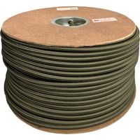 ユタカメイク ゴム タイトゴムロープドラム巻 9φ×150m ODグリーン PRT-55 1巻 595-2393（直送品）