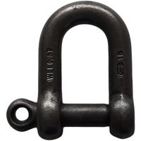 大洋製器工業 TAIYO 捻込シャックル 黒 44MM(1008621) NGS44 1個 581-8342（直送品）