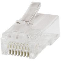 マーベル MARVEL 貫通式モジュラープラグ MLA-6100 1パック(100個) 616-8581（直送品）