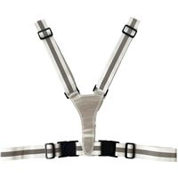 ミズケイ 伸縮Y型ベスト ホワイト 5941258 1枚 629-5843（直送品）