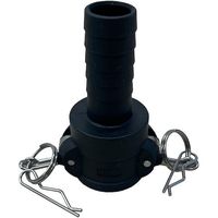 岩崎製作所 IWA 樹脂製 I・LOK(アイロック)レバーカップリング ホースシャンクカプラー(TypeーC) 37C025P-Y 1個（直送品）