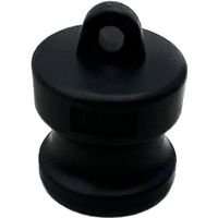 岩崎製作所 IWA 樹脂製 I・LOK(アイロック)レバーカップリング ダストプラグ(TypeーH) 37H025P-Y 1個（直送品）