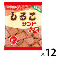 【アウトレット】ビスケット しるこサンド 苺 1セット（1個×12）