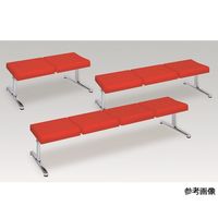 アズワン フロン 三人掛け 座幅43×長さ145×座高40 グレー 60-1094-28 1台（直送品）