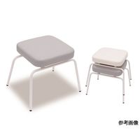 アズワン ローバースツール 座幅38×奥行38×座高43 レッド 60-1094-96 1台（直送品）