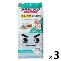 レック　激落ちクロスお徳用　5色　1セット（10枚入×3パック）