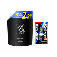 デ・オウ 薬用ジェルクレンズ シトラスハーブの香り 特大 詰め替え用 930ml ＋デ・オウ 薬用 制汗剤 プロテクト デオジャム