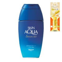 スキンアクア　ヒアルロンセラムUV SPF50+・PA++++ 70g ＋ザリポ　1包サンプル　おまけ付　ロート製薬