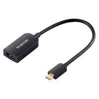 エレコム 変換アダプター USBタイプCーHDMI 4K/60Hz対応 AD-CHDMIQBK4 1個