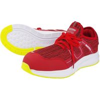 喜多 かかとが踏めるセーフティスニーカー MK5130 レッド 25.0 MK5130-RED-25.0 1足 667-0912（直送品）