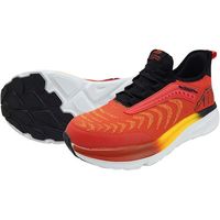 喜多 安全スニーカー セーフティスニーカー 疲れにくい厚底クッション 制菌・消臭 オレンジ 27.0 MG5770-ORA-27.0 1足（直送品）