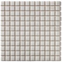 エービーシー商会 ABC モザイクタイル シーズン A―101 ホワイト(20シート入り) 1箱 695-5622（直送品）