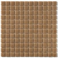 エービーシー商会 ABC モザイクタイル シーズン Aー140 ライトブラウン(20シート入り) 1箱 695-5923（直送品）