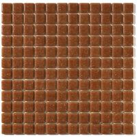 エービーシー商会 ABC モザイクタイル シーズン Bー142 モカ(20シート入り) 1箱 695-5938（直送品）