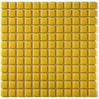 エービーシー商会 ABC モザイクタイル シーズン Gー1 イエロー(20シート入り) 1箱 695-6396（直送品）