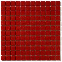 エービーシー商会 ABC モザイクタイル シーズン Gー4 レッド(20シート入り) 1箱 695-6405（直送品）