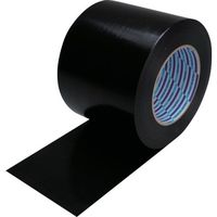 ダイヤテックス パイオラン 梱包用テープ 100mm×50m ブラック K-10-BK 100MMX50M 1セット(18巻)（直送品）