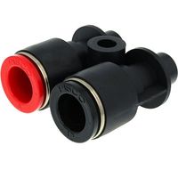 日本ピスコ PISCO 2回路ジャンクションブロック 107シリーズ 入力ポート MA107-12A 1個 558-5782（直送品）