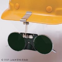 山本光学 YAMAMOTO 二眼型遮光めがね Sー227L#4 NO.227L-4 1個 412-1354（直送品）