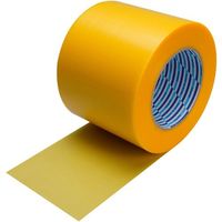ダイヤテックス パイオラン 梱包用テープ 100mm×50m イエロー K-10-YE 100MMX50M 1セット(18巻)（直送品）