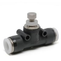 日本ピスコ PISCO スピードコントローラ ユニオンストレート JSMU3/8 1個 423-2490（直送品）