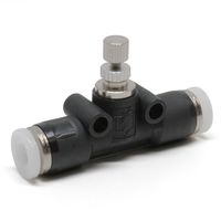 日本ピスコ PISCO スピードコントローラ ユニオンストレート JSMU5/32 1個 423-4030（直送品）