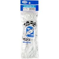 ユタカメイク ロープ ナイロンロープ3ツ打 3φ×10m A-217 1個 573-2798（直送品）